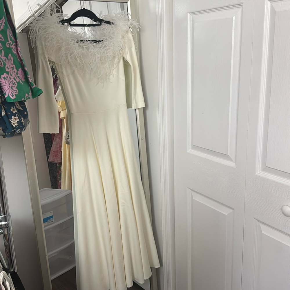 yulia prokhorova Beloe Zoloto Ivory Bridal dress
